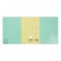 A4, 75 mm registrar folder, Davente Pastel, collapsible, metal edging, matte lamination, pastel turquoise color