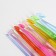 A set of hooks for knitting, d = 3-12 mm, 14 cm, 9 pcs, color colorful