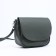 Richet bag on a magnet, outer pocket, long belt, green color