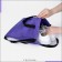 Bag for screed shoes, outer pocket, textura, purple color