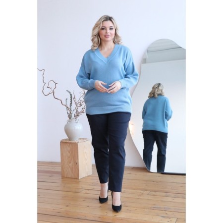 Women's Pulover Wisell, size 62, blue color-13