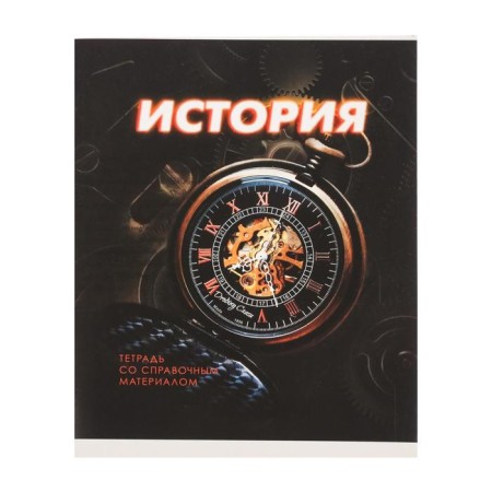 Substantial notebook calligrata "3D", 48 sheets in the cell history, with reference material, cover shaking cardboard, block No. 2, whiteness 75% (gray sheets)