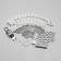 Set for the Pauk-16 lamp White 25x25x4cm
