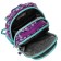Frame backpack 35 x 28 x 15 cm, Across, filling: bag, pencil case, keychain, purple