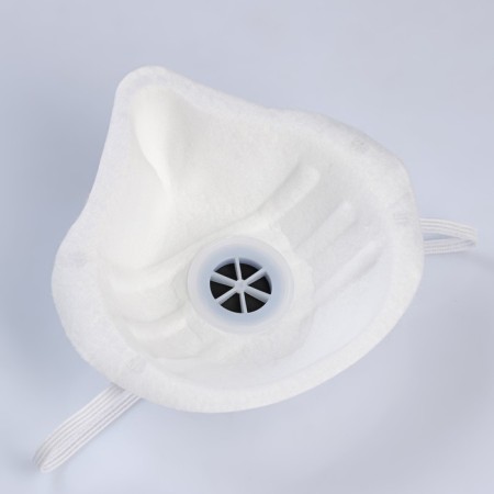 Half mask filtering molded with the source "Source" FFP1-6