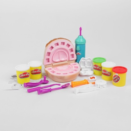 Detail dough for modeling "Dentist", 5 jars of 60 g-5