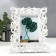 Photo frame plastic 10x15 cm "Rosary" silver 22x17 cm