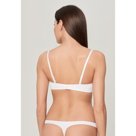 Women's bra lotus, size 80c, white color-1