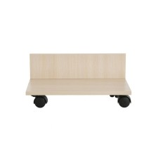 Rolling shelf, 455x250x190, wenge light