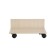 Rolling shelf, 455x250x190, wenge light