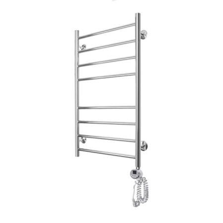 Domoterm electric heated towel rail "Medea" P8, 400x800 mm, right, chrome