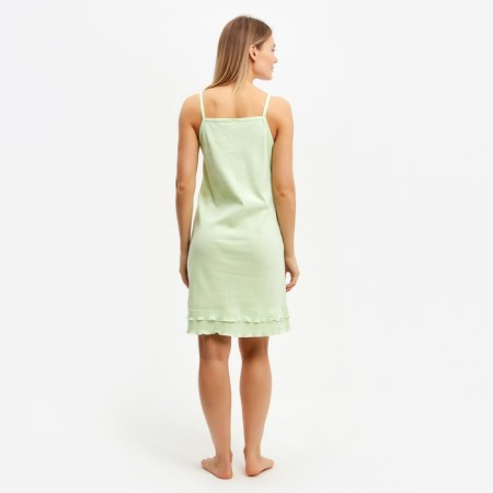 Night shirt female, pistachio color, size 52-5