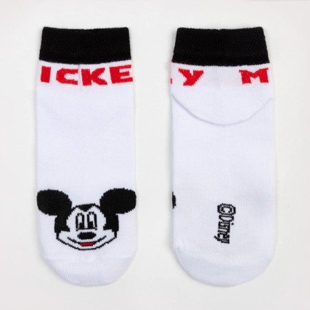 Socks "Mickey Mouse", Mickey Mouse, White, 12-14 cm-1