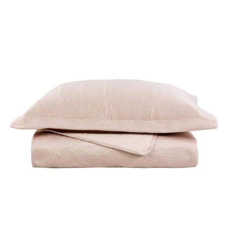 A set with a veil "Arabeska", size 240x260 cm, 50x70 cm - 2 pcs, color cream-2