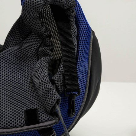Cracking bag "sling" for animals, 42 x 25 cm, blue-8