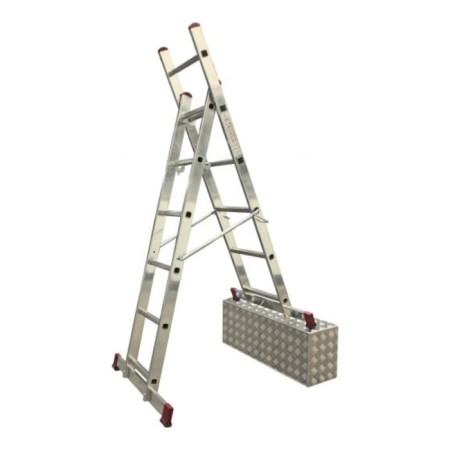 STARTIONS STARTIONS KRAUSE CORDA, aluminum, working height 2.95-3.75 m, 2x6 steps-3