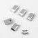 Tips for lightning, 11 mm, 15 × 11 × 6 mm, 5 pcs, Nickel color