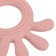 Silicone teething "Octopus", pink color, Mum & Baby