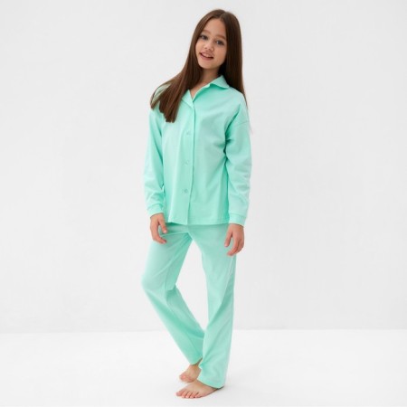 Pajama nursery (shirt and trousers) minku, mint color, height 158 ​​cm