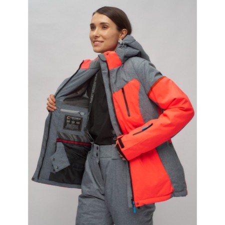 Ski suit, size 42, pink color-7