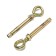 Anchor bolt of scrap, with a ring, galvanized, 12x100 mm, 25 pcs