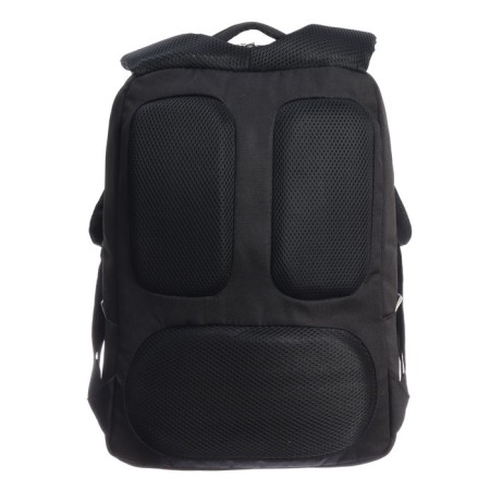 Youth backpack 40 x 28 x 16 cm, Grizzly, ergonomic back, laptop department, black-5