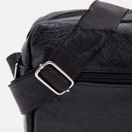 Male bag, black color-5