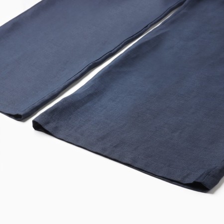 Women's pants minku: minku: safari blue color, size 42-6