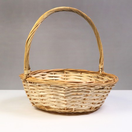 Wicker basket, 36 x 12/35 cm, willow