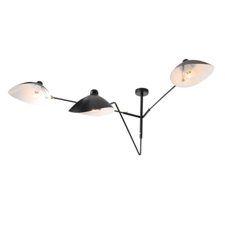 Ceiling Ceiling ST LUCE. SL305.402.03. SPRUZZO. 3x60 watts, E27, 110x110x65 cm, black color-14