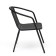 Sadovy chair, 53 x 61 x 73 cm, frame 24 x 0.8 mm, load up to 100 kg, gray