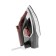 Iron Brayer BR4005, 2400 watts, ceramic soles, 25 g/min, 360 ml, black-red