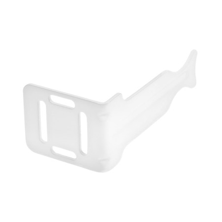 Radiator bracket, tripartite, polymer coating-1