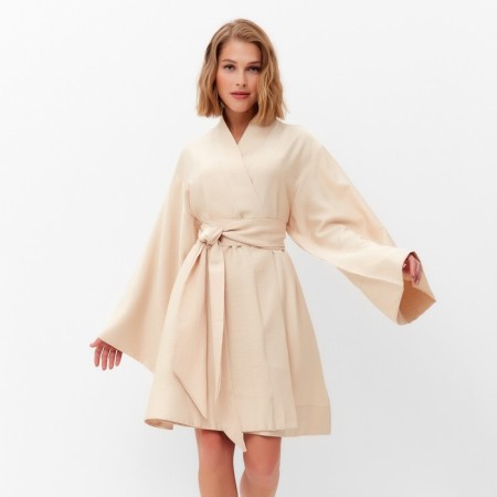 Women's dress minku: enjoy beige color, rr 50-52
