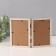 Photo frame Plastic in 2 photos 10x15 cm "Wave line on gold"