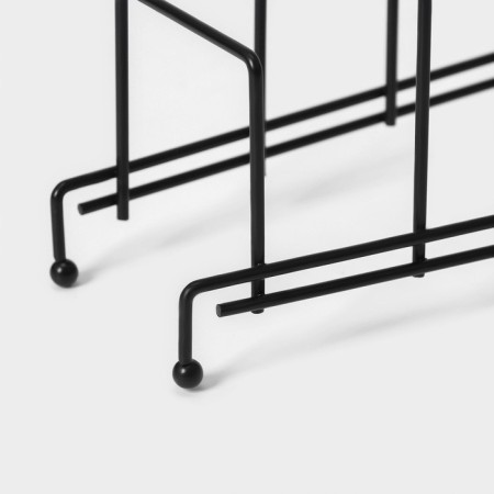 Cover stand for 5 objects of the share, 28.5 × 12.5 × 16.5 cm, black color-4