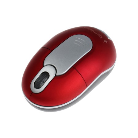 Mouse Gembird MusW-605, wireless, optical, 1200 dpi, 2xaaa, USB, red-1