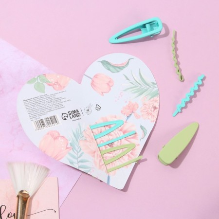 Hair clips "Love for yourself are mutual", 13 x 11.8 cm-4