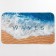 A set of bathroom rugs Ethel "Waves" 2 pcs, 80x50 cm, 50x40 cm, velor