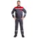 Costume No. 802, p/overalls+jacket, cotton/polyester, p. 48-50/182-188, gray/red color