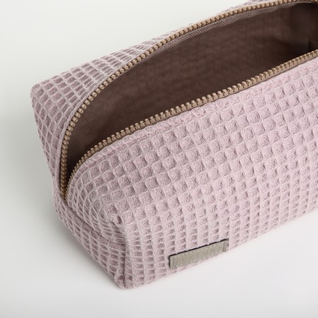 TEXTURA lightning cosmetic bag, pink color-7