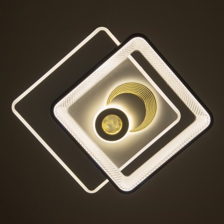 VILSA lamp LED 156W white-black 50x50x7 cm Bayerlux-3