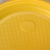 Plastic plastic disposable dining room, d = 20.5 cm, yellow color