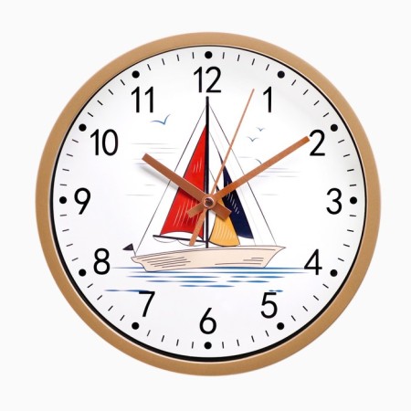 Watch Wall "ship", D-20 cm, smooth move