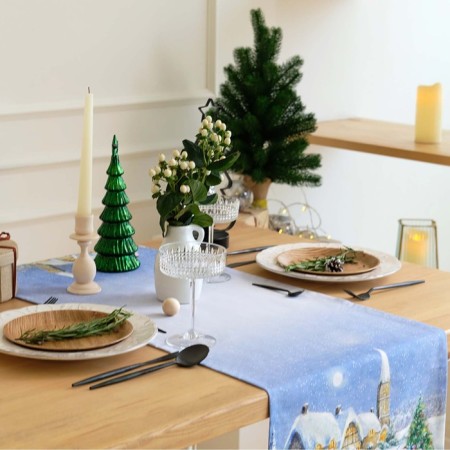 Path on the Ethel Ethel "Christmas Evening" table 40x147 +/- 5 cm, 100% hl, sarzha 190 g/m2-2