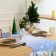 Path on the Ethel Ethel "Christmas Evening" table 40x147 +/- 5 cm, 100% hl, sarzha 190 g/m2
