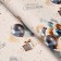 Package paper, glossy "Happy Birthday", gifts with balls, 70 x 100 cm, 1 sheet