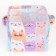 Organizer for storage, coffee for linen, waterproof “cats”, 14.5 x 13.7 x 14 cm.