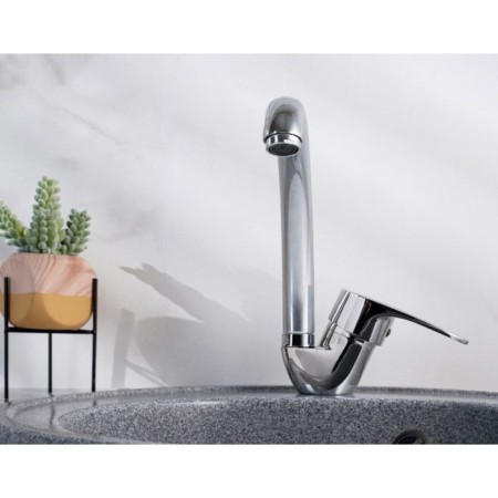 Kitchen mixer "RMS" SL52-011F, single-leaf, cartridge 40 mm, zinc, chrome-1