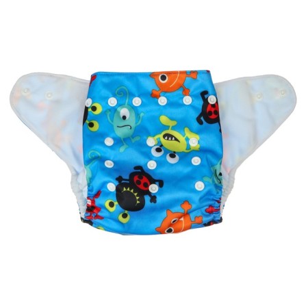 Reusable diaper "monsters"-5